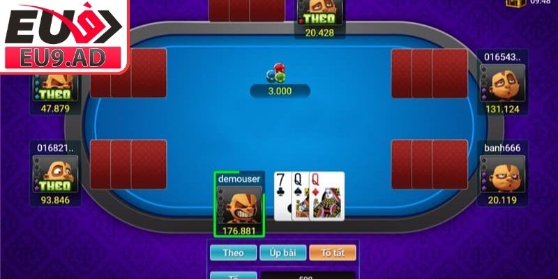 Cách chơi Liêng online Eu9