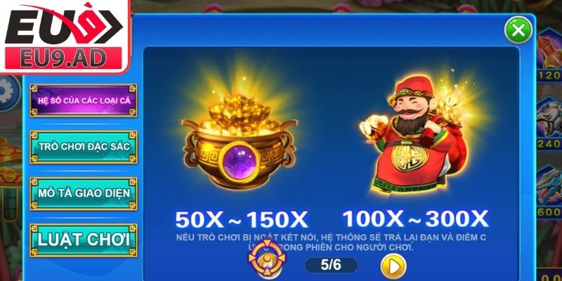 Tiền thưởng hấp dẫn vượt trội