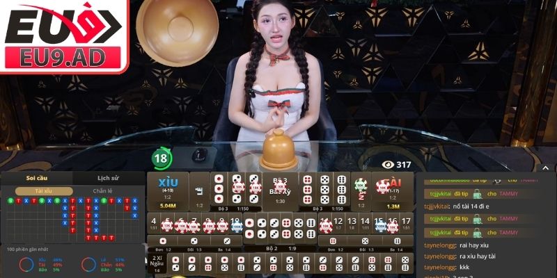 Cập nhật luật chơi Sicbo Eu9 tiêu chuẩn
